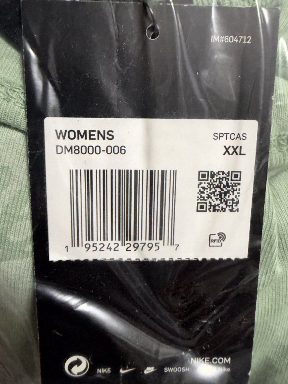 Nike Women's Sport Casual Top XXL NWT DM8000-006